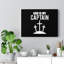 God Is My Captain - Wrapped Canvas Print-858388781