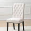 Ensemble de 2 chaises d'appoint rembourrées en tissu-1602734842