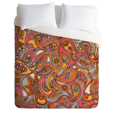 Valentina Ramos Traditional Polyester Paisley Duvet Cover