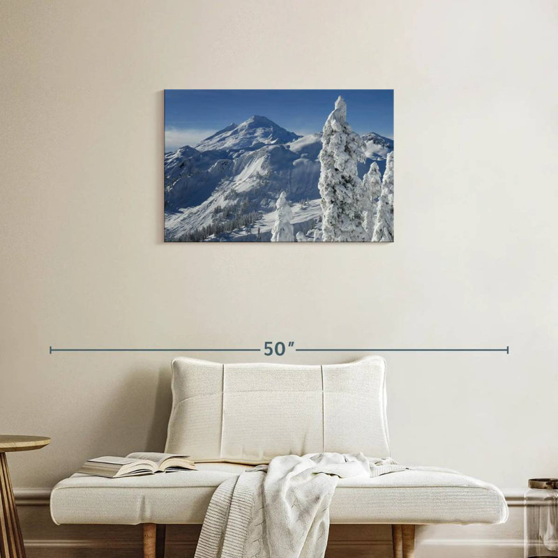 Alvord Snowy Mount Baker, H 20 po x l 30 po