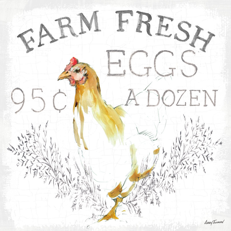Farm Fresh Enamel by Avery Tillmon - Wrapped Canvas Print, 51cm H x 51cm W