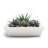 Newport Shallow Concrete Planter -850070739-850070751