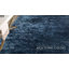 Tapis bleu marine à poils longs Chamiyah -22788723