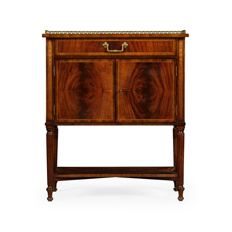 Buckingham 30'' W Nightstand, Medium Antique Mahogany