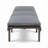 Outdoor Wood Chaise Lounge with Cushion-557402519-557402521
