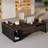 77.9 Inch L-Shaped Executive Office Desk With File Drawers And Cabinet For Home Office-655013350