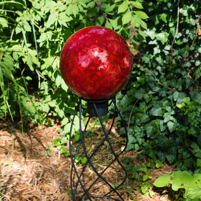 Weather Resistant Glass Landscape & Nature Gazing Ball