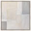 Oliver Gal Dusky Pearl I Abstract - Hand-Laid Leaf Framed Canvas Art-1976909168-1976909170