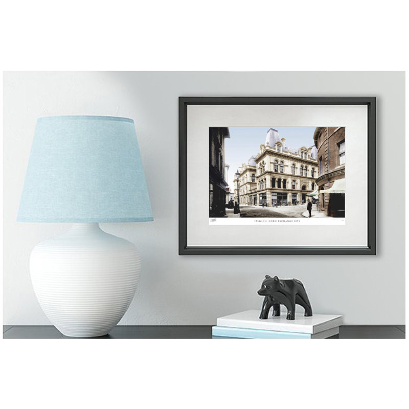 Ipswich, Corn Exchange 1893 by Francis Frith - Single Picture Frame Print, 60cm H x 80cm W  x 2.3cm D