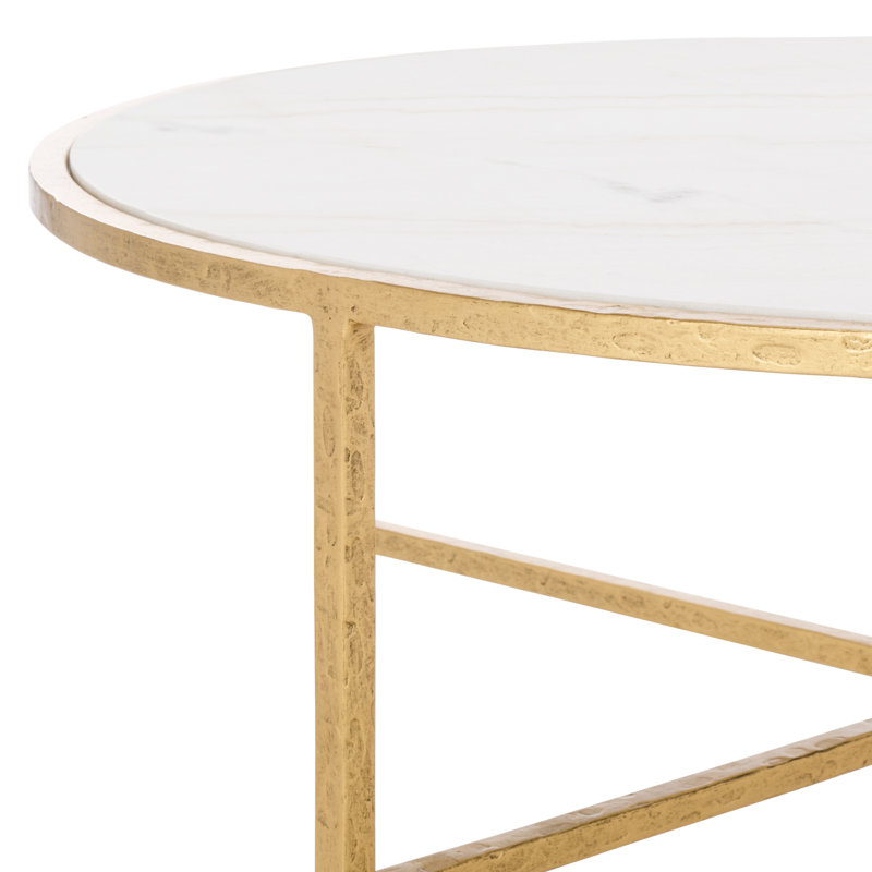 Markley Forged Metal Round Coffee Table