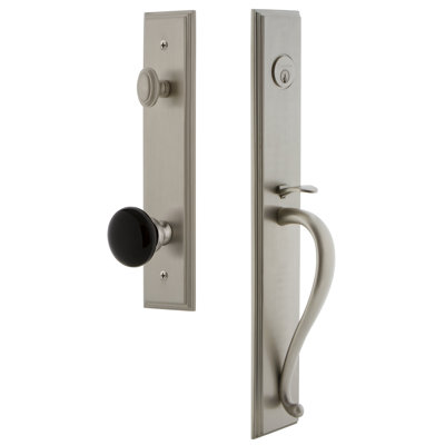 Carré One-Piece Complete Inactive Dummy Handleset with S Grip and Coventry Knob