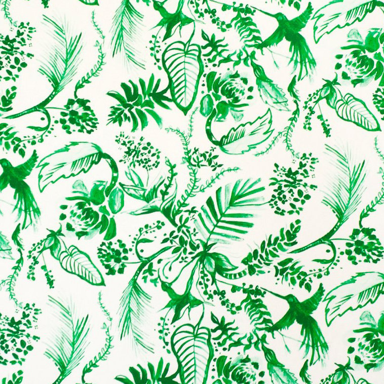Tissu colibri, Paradise Green