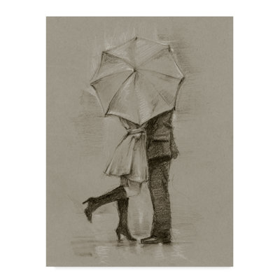 «Rainy Day Rendezvous III» par Ethan Harper - reproduction d'art sur toile