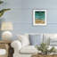 Three Kayaks in Turquoise Waves, reproduction encadrée sous verre, conception de Brook Page-685523890-685523902