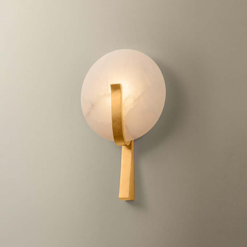 Thira Wall Sconce, Vintage Gold Leaf