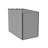 4 ft. W x 8 ft. D Plastic Lean-to Storage Shed