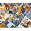 Vue de haut des bâtiments de New York - reproduction industrielle