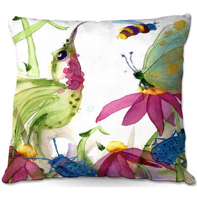 Coussin décoratif échinacée canapé calliope