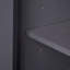 Meuble-lavabo 24 po avec lavabo en céramique, armoire de rangement autoportante moderne avec poignées argentées, portes à fermeture douce