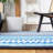 Brhianna Hand Woven Cotton Striped Rug-38066317
