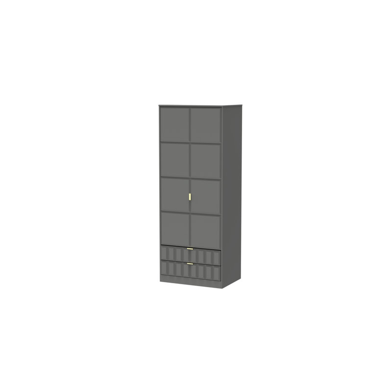 Fully Assembled Emmalie 2 Door Wardrobe