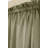 Messancy 100% Polyester Sheer Crushed Voile Solid Color Curtain Panel with Rod Pocket Top-102892-102873