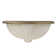 Nantucket Sinks Regatta 16'' Brown Fireclay Oval Bathroom Sink with Overflow