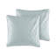 Édredon blanc pour très grand lit - 100% coton, broderie foncée, rembourrage, avec jupe de lit et 2 taies décoratives surdimensionnées, broderie incluse-122457702