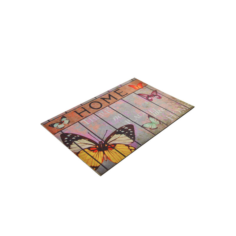 Durable PVC Doormat, Non-Slip Underside, 15.7 x 23.6 inches | 100% PVC Material, Machine Washable at 86°F | Perfect for Indoor & Outdoor Use, Easy to Clean, Stylish & Functional Welcome Mat