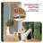 Everee 33" Cat Tree Tower, Green Cactus Cat Tree Condo House with Scratching Posts, Perch, Hammock