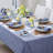 100% Pure Linen Tablecloth - Athena-90239659-90239653