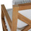 Haley Teak Patio Chair with Cushions-38580634-38580697-70064486