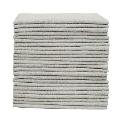 Ensemble de serviettes 24 pièces 100% coton Amogh
