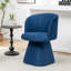 Chaise rembourrée pivotante en velours Dantzler-1966709623
