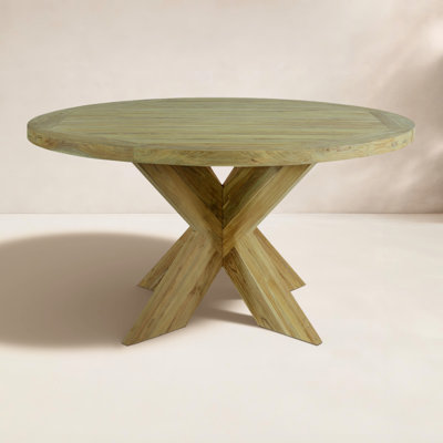 Beardall 59" Teak Patio Dining Table