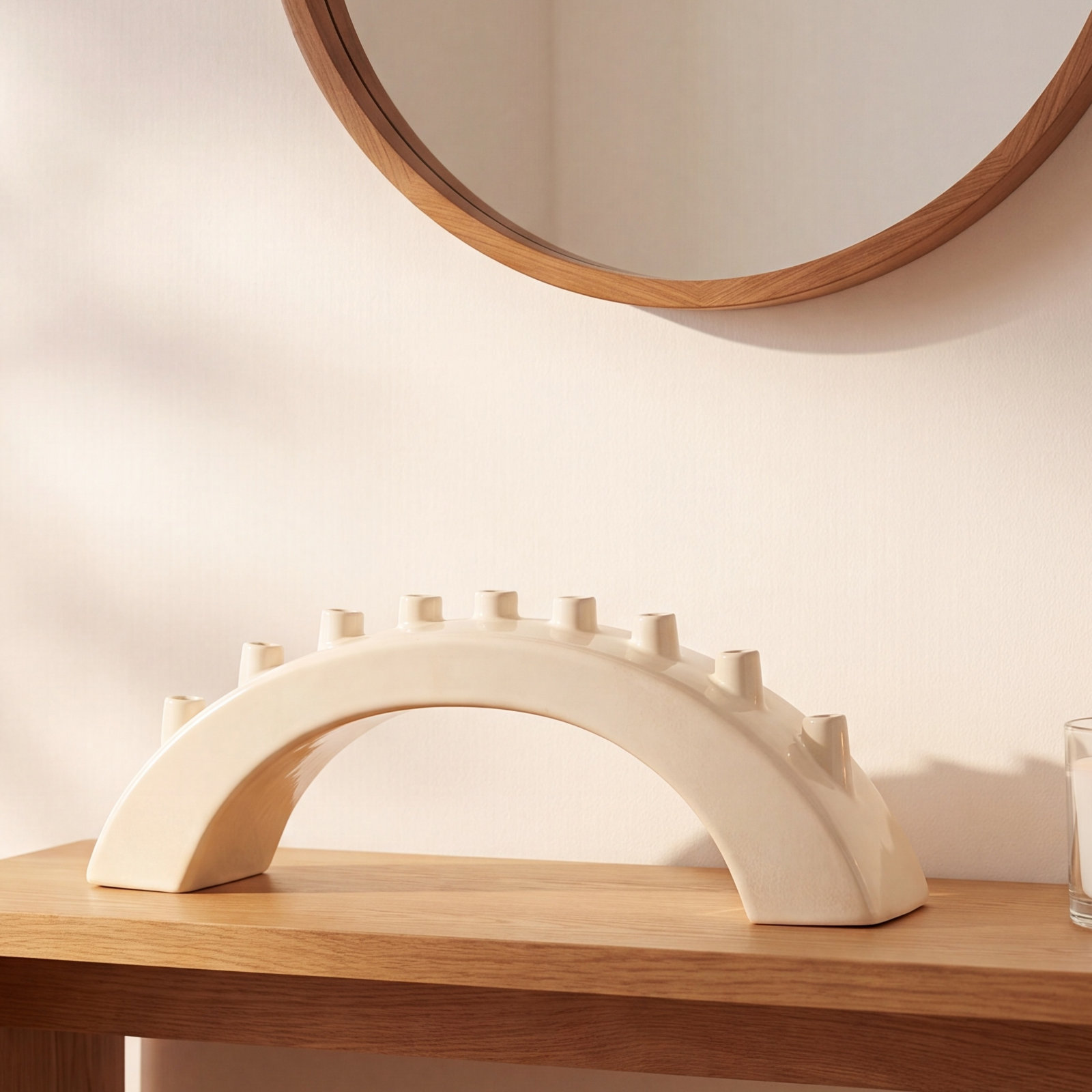 Arch Hanukkah Menorah