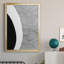 «Black and White Abstract II», reproduction sur toile encadrée-794834932-794834195