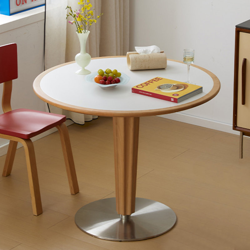 Table de salle à manger blanche