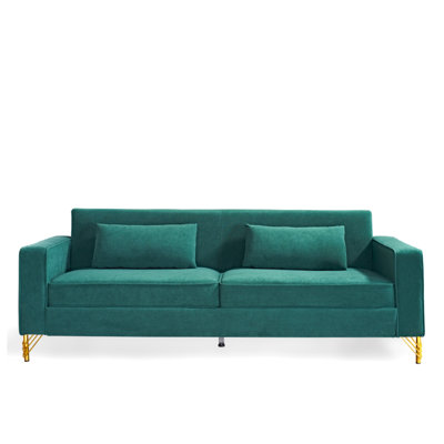 3 Seater Couch Velvet Sofas for Living Room