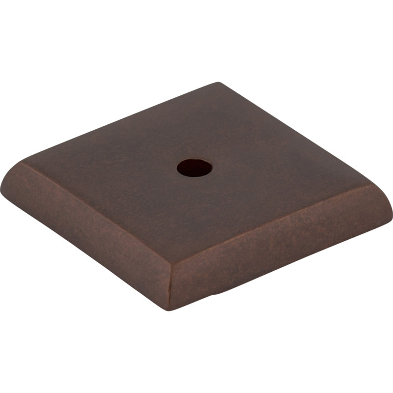 Aspen Square  Backplate, Mahogany Bronze, 1.25" H x 1.25" W x 0.19" D
