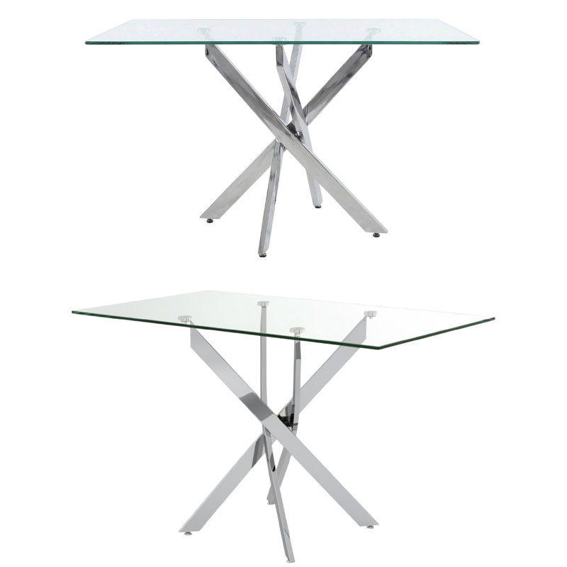 Meachum Dining Set, Green/Gold, Gold