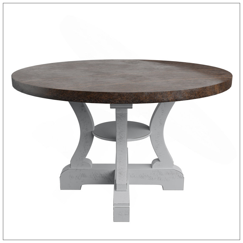Table de salle à manger blanche 1pc