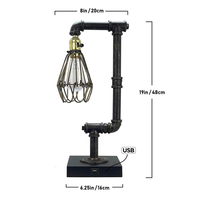 Lampe de table en arche 18" Muniz