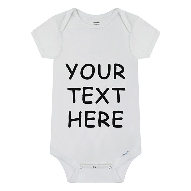 Body 100% coton, Blanc