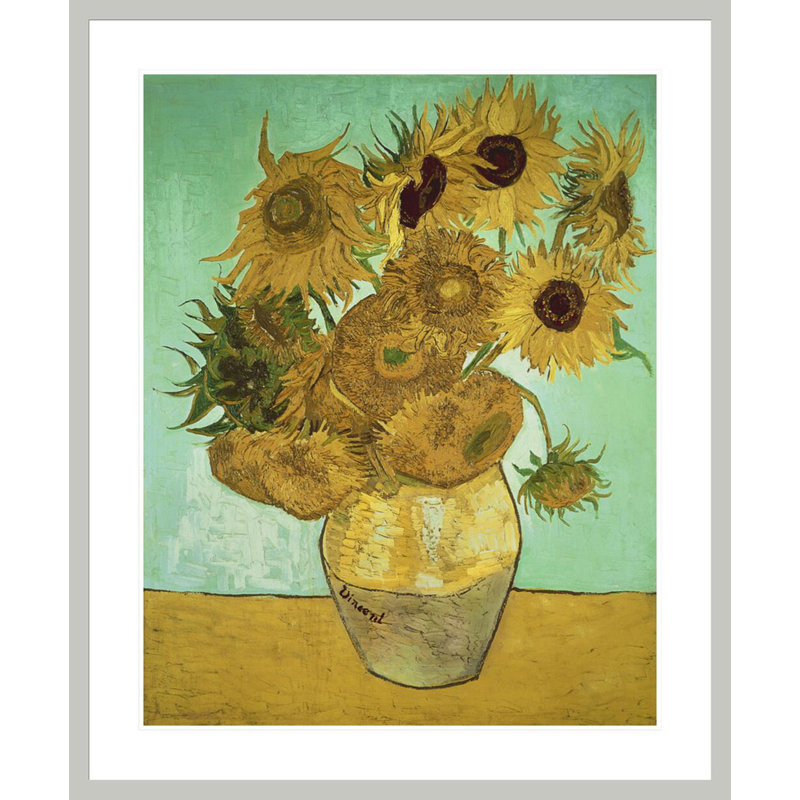 Tournesols par Vincent van Gogh, 40,54 po H x 33,5 po L