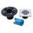 Polished Stainless Steel Plastic ABS Screw-In Stopper Shower Drain With Ring and Plug