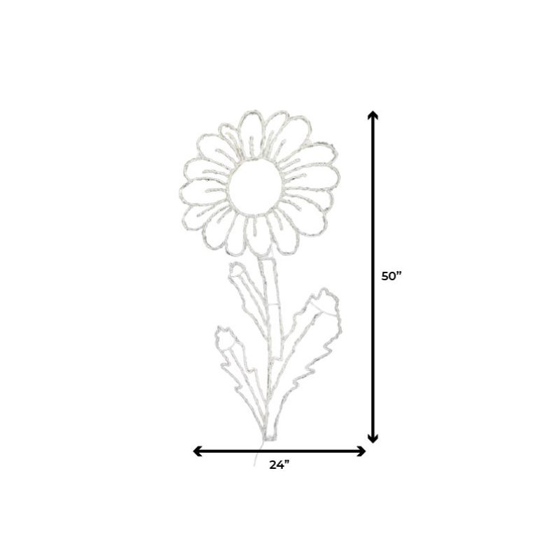 2D Sunflower Sign