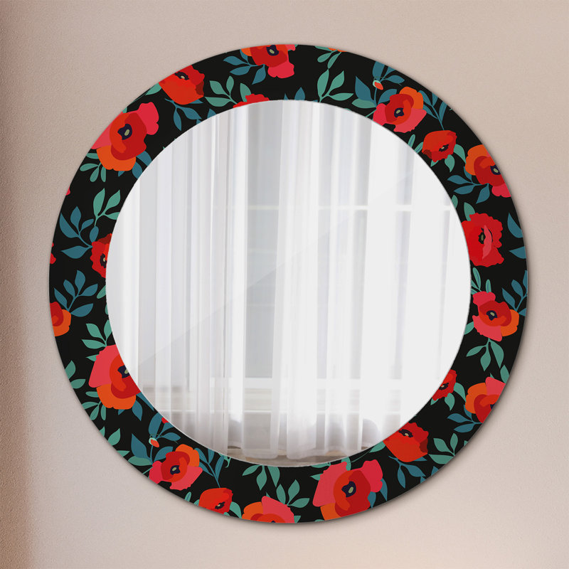 Huldar Glass Flat Wall Mirror
