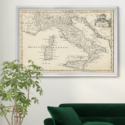 " Map Of Italy "