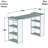 Kaeden Synthetic Laminate Writing Desk